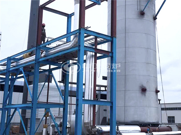 1500萬大卡山東燃?xì)饬⑹綄?dǎo)熱油鍋爐項(xiàng)目